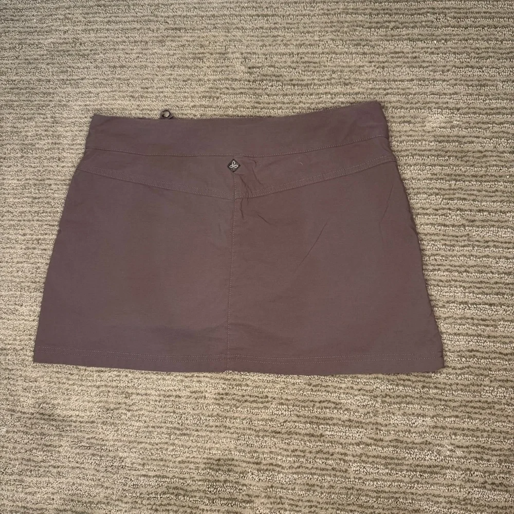 Prana Zion Bliss Skort, Moonrock, Size S - Picture 3 of 5